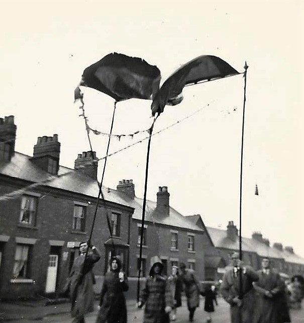 whit walk 1950s, Stanton Hill